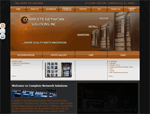 Tablet Screenshot of cnetsolution.com